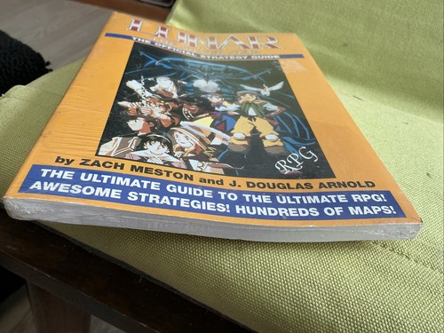 Lunar The Silver Star Official Strategy Guide Book Maps Designs FACTORY SEALED - Picture 4 of 5