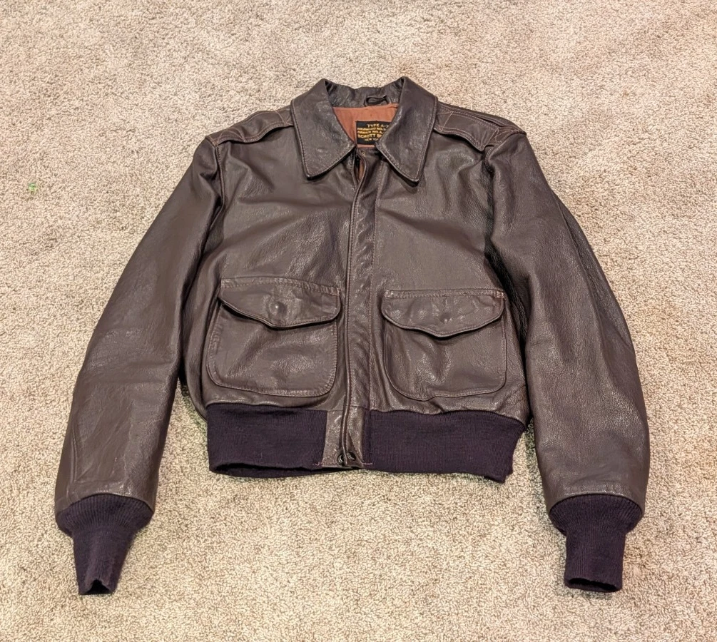 A2 Bomber Jacket In Vintage Outerwear Coats & Jackets For Men for