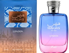 RASASI HAWAS LONDON EAU DE PARFUM SPRAY UNISEX 3.38 Oz / 100 ml BRAND NEW ITEM