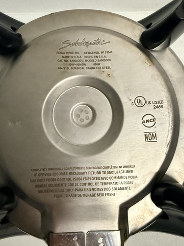 SALADMASTER ACERO INOXIDABLE 304/316L 5 QT NÚCLEO ACEITE OLLA DE COCCIÓN LENTA SA005OCU - Imagen 18 de 24