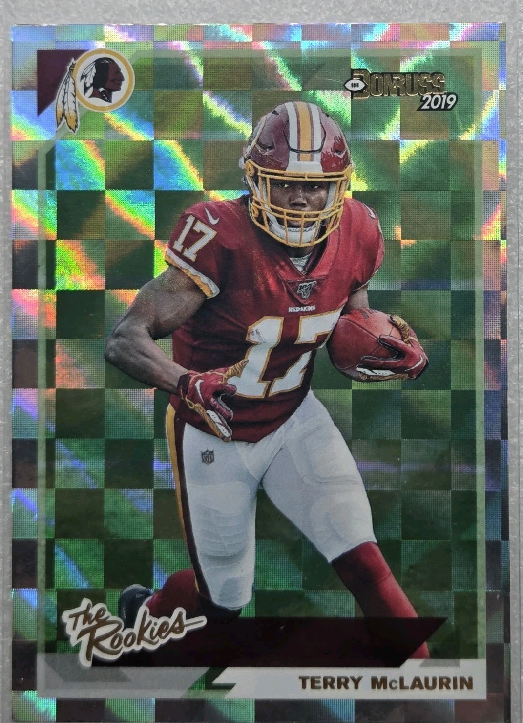 TERRY McLAURIN 2019 Donruss Football THE ROOKIES Card #TR-29 - REDSKINS NM!