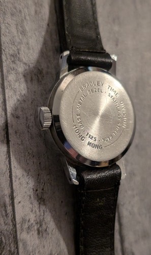 Orologio Vintage Bradley Topolino - Made In Hong Kong - 112S - Non Funzionante - Foto 3 di 9