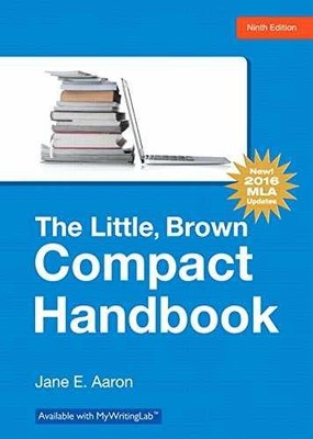 Little, Brown, Compact Handbook, The, - Paperback, by Aaron Jane E. - Acceptable