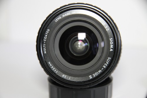 Minolta MD Mount Sigma Super Wide II 24mm f/2.8 Wide Angle Prime Macro Lens. - Picture 3 of 12