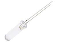 5X OSM54K6E61A-12V Led Weiss 5Mm 2180-3000Mcd 60° Front: GewöLbt 12VDC -30-85°C
