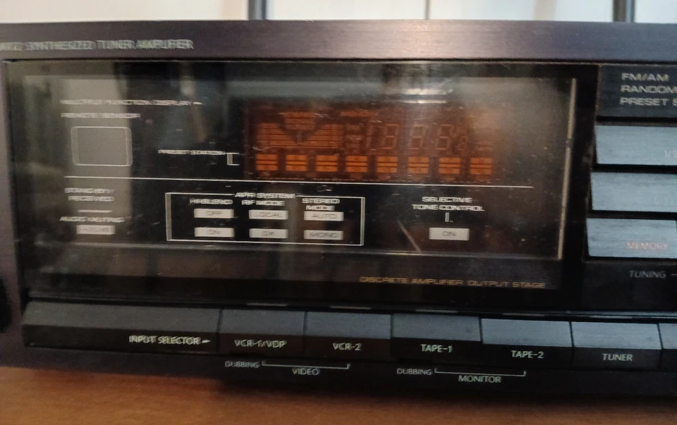 Onkyo TX 82 -2 Channel 90 Watt Receiver- Tested & Working - See Video & Pictures - Image 3 of 4