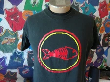 Vtg 1990 FISHBONE original Tour Ska Punk Rock Concert concert Rowdy T Shirt L