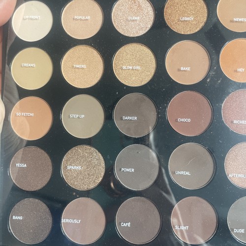 Paleta de sombras de ojos Morphe 35O Nature Glow auténtica - 35 colores maquillaje arte  - Imagen 7 de 9