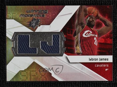 2008-09 SPx Winning Materials Initials LeBron James #WMI-LJ