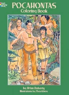 Pocahontas Coloring Book - Paperback By Brian Doherty - GOOD