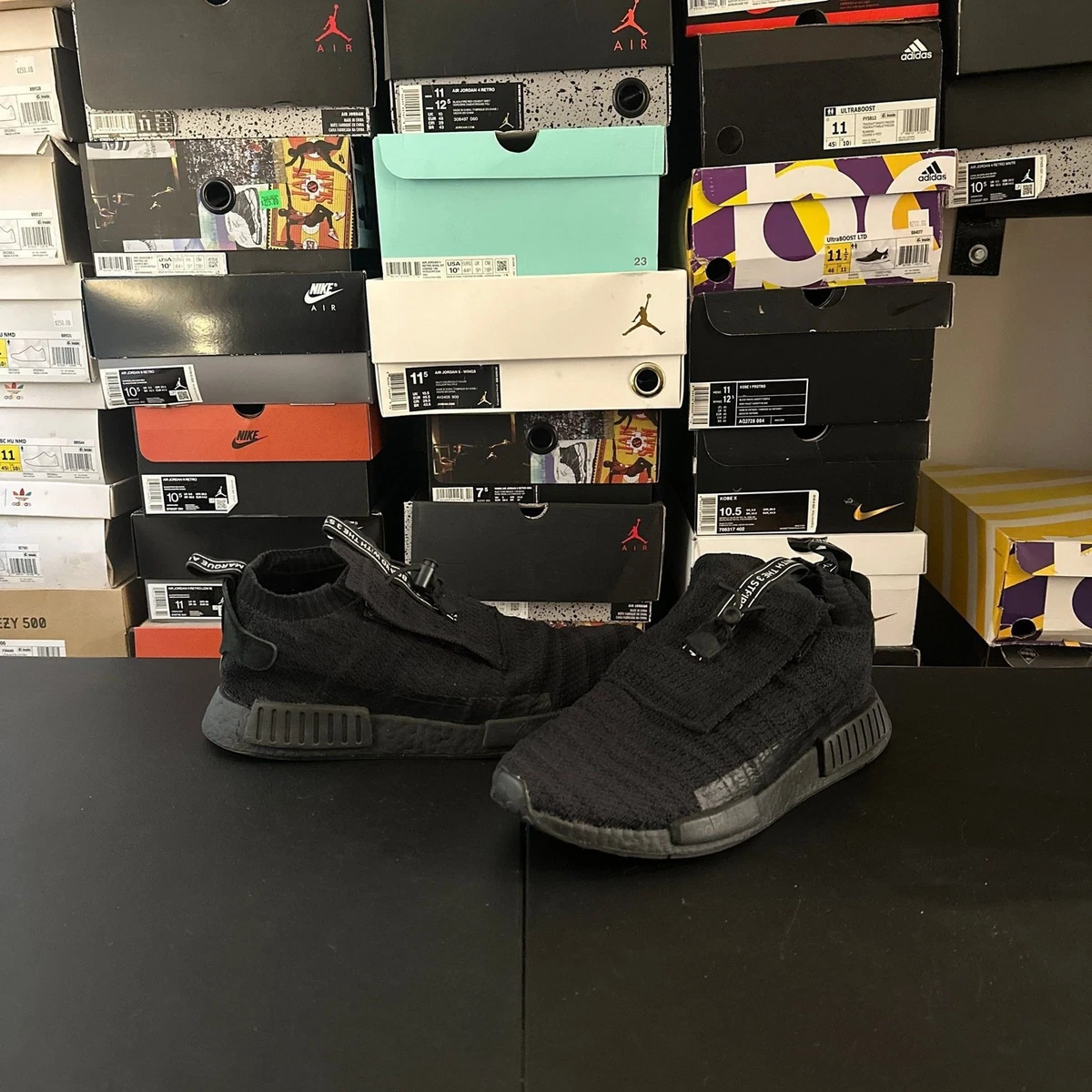 Adidas NMD_TS1 PK Gore-Tex Triple Black for sale | eBay