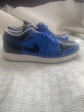 Nike Air Jordan 1 Lows Buty Męskie Niebieskie/Czarne Rozmiar UK 8.5 Rozmiar Us 9.5