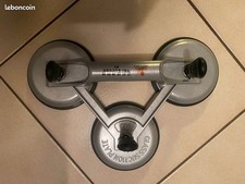 Tri Sucker B3 Dreifach Saugnapf Glasheber Metallgriff 135 kg