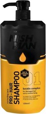 NISHMAN Pro-Hair Shampoo - Keratin Complex 1250ml - Salt Free - Paraben Free 10.39 per litre