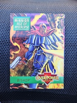 マーベル トレーディングカード Over Power MARVEL 海外 1995 Marvel Overpower Card Game Mission Age of Apocalypse #1