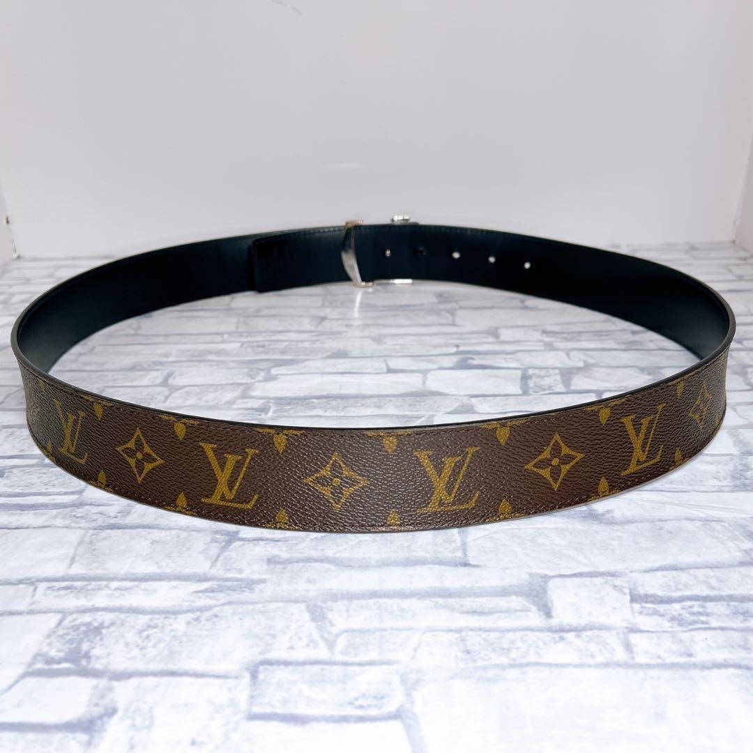 今日だけこの価格Louis Vuitton Belt Louis Vuitton Mens Monogram Leather Belt MP228 Signature Belt Size