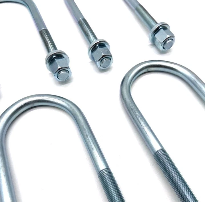 Fits Jeep Wrangler YJ 87-95 Rear Axle Leaf Spring U-Bolts Dana 35 - Image 2 of 3