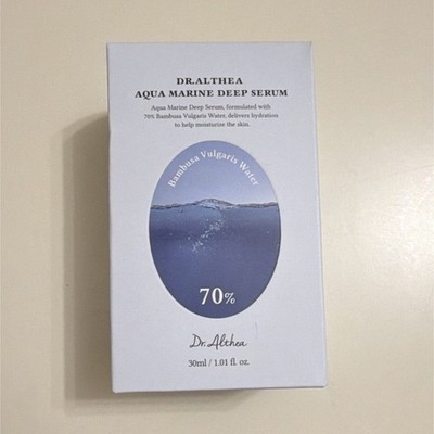 Dr.Althea Aqua Marine Deep Serum 30ml Hydrating Vegan Bambusa Vulgaris Face