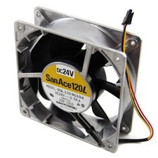2PCS Sanyo Denki 9GL1224G104 DC 24V 0.50A San Ace 120L Cooling Fan