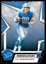 2019 Panini Rookies & Stars T.J. Hockenson Rookie Detroit Lions #104