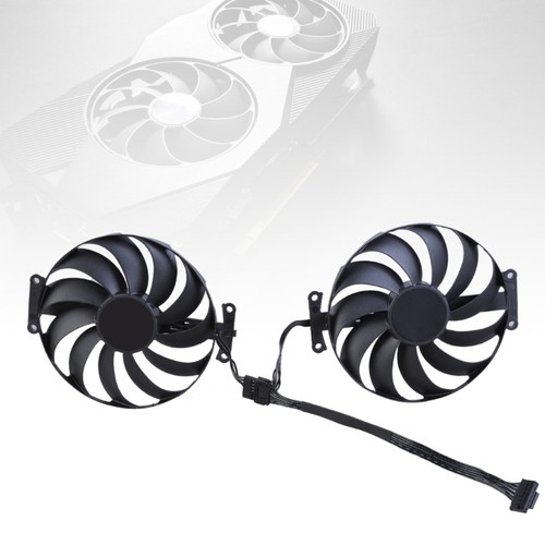 2Pcs T129215SU Graphics Card Fan 95mm Replace For RTX3070 Card Coolers Fan - Afbeelding 3 van 8