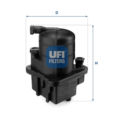 FUEL FILTER 24.088.00 UFI I - Picture 1 of 3