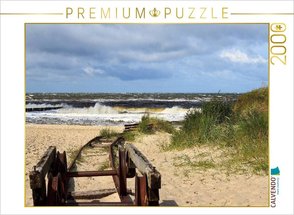 Calvendo Puzzle Strand In Wustrow | 2000 Teile Lege-GrößE 90 × 67 Cm Foto-Puzzle-image