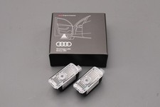Genuine Audi e-tron logo LED projector door entry puddle lights 4G0052133L 