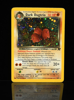 Pokémon TCG Rocket Dark Dugtrio 6/82 Holo Rare | eBay