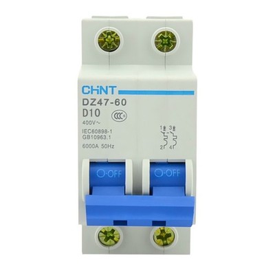1PC NEW  CHNT DZ47-60 2P D10A #vn