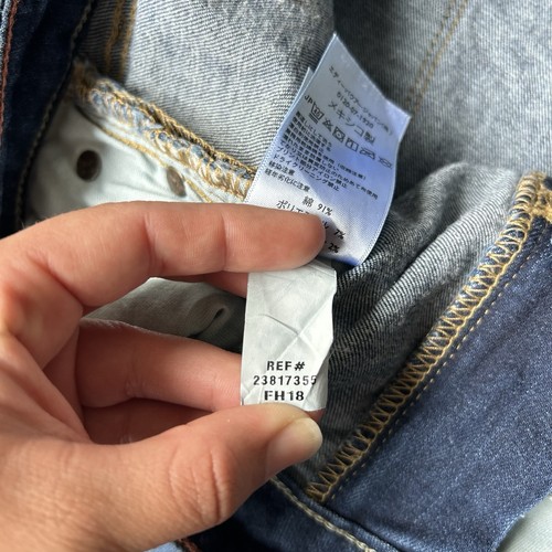 Eddie Bauer Women’s Jeans Size 6 Straight Leg Slightly Curvy Dark Blue Denim Zip - Bild 8 von 10