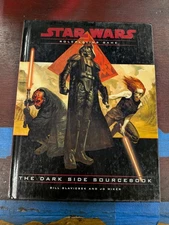 The Dark Side Source Book Star Wars Role-playing Game Wotc D20 Wtc11849