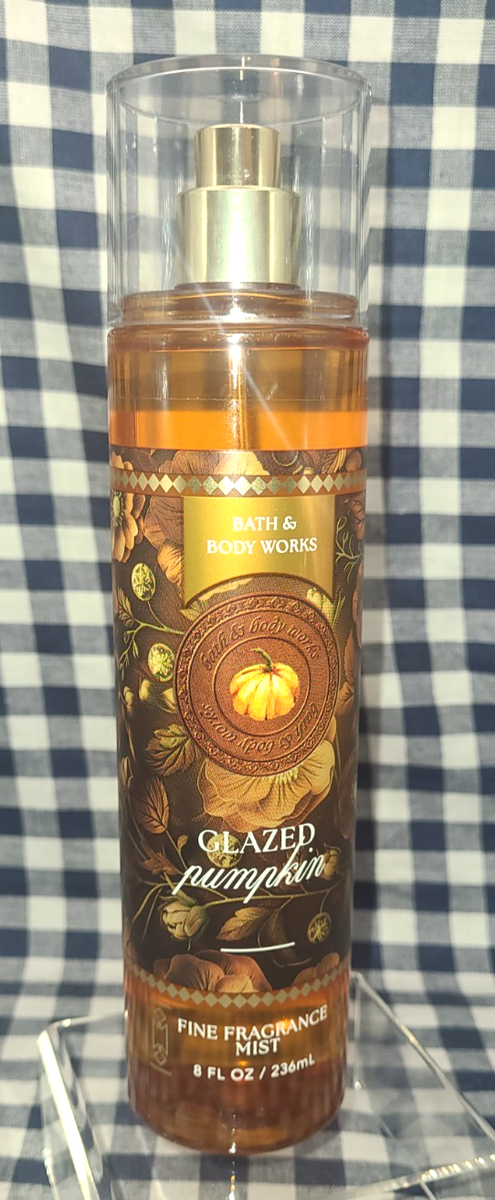 ALL NEW Glazed Pumpkin Fine Fragrance Mist oz Bath Body Works SHIPS  FREE!