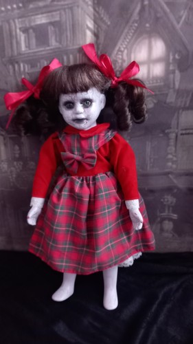 OOAK GOTHIC HORROR DOLL CREEPY - Picture 6 of 8