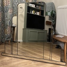 Mirror Mania Handcrafted Art Deco Style Large Mirror