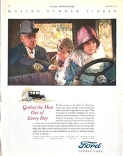 1924 Ad 10 34 X 14 Inches Ford Closed Cars Making Summer Linger 1924 Ad 10 34 X 14 Inches Ford Closed Cars Making Summer Linger