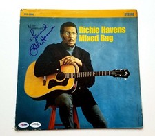 Richie Havens Signed Autographed Album LP ACOA PSA