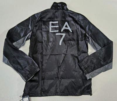 EA7 Emporio Armani Logo 1/4 Zip Pullover Windbreaker Size M