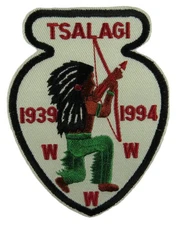 Tsalagi Lodge 163 Cherokee Council NC A2 Black Bdr
