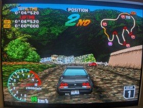 Touge King the Spirits 1+2 Sega Saturn Japanese Game Bundle - CIB, Working!