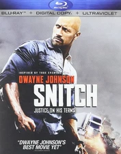 Snitch [Blu-ray + UltraViolet + Digital Copy] - Movie DVD