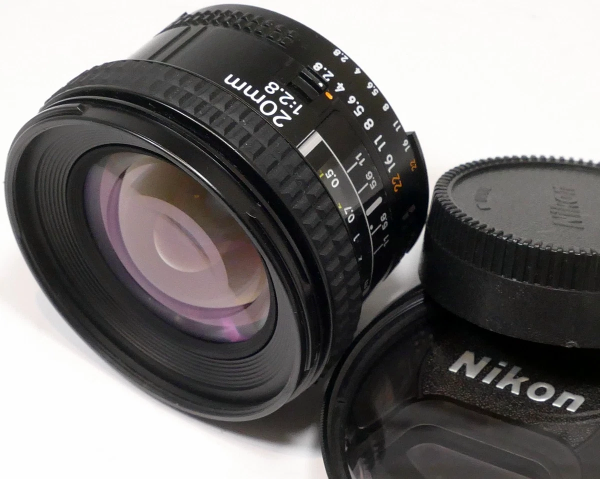 Nikon NIKKOR f/2.8 Camera Lenses 20mm Focal for sale | eBay