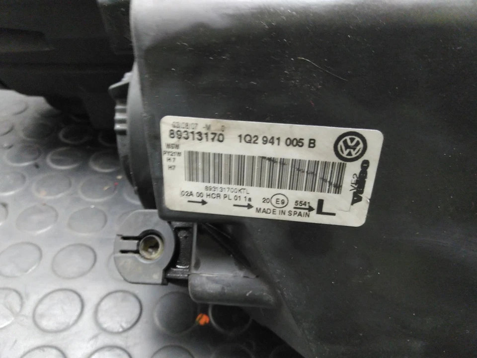 Faro delantero VOLKSWAGEN EOS N/S 2006-2016 2 puertas convertible LH Foto 3 de 4