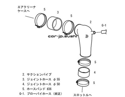 HKS Premium Suction(NHP10 アクア) 楽天市場】HKSプレミアムサクションキットDAA-NHP10アクア 1NZ