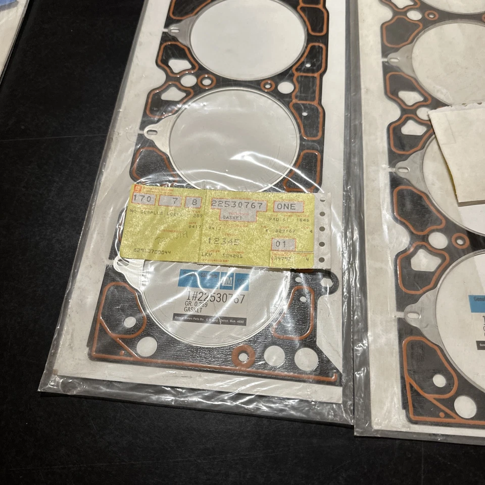 Lot Of 2 New OEM GM 22530767 HEAD GASKETS Fit 5.3L V8 LS Engines Hummer Tahoe - Image 4 of 4