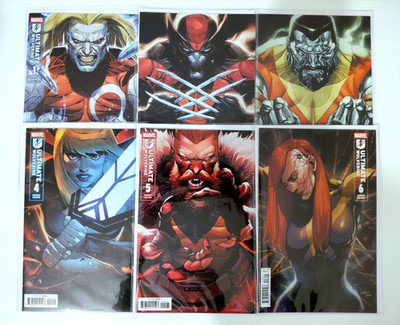 Ultimate Wolverine 1 2 3 4 5 6 Special Leinil Francis Yu X-Men + One Year In #1