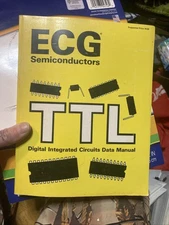 Vintage Philips ECG TTL Digital Integrated Circuits Data Manual 1981