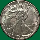 1941-S Walking Liberty Half Dollar Brilliant Uncirculated BU Coin #33381