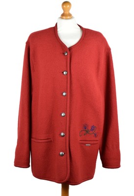 GEIGER Austria Tyrol Women's Boiled Wool Jacket Blazer Coat Size Eu 46 / XXL | eBay