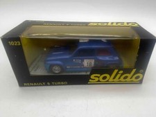 Solido 1/43 Scale Renault 5 Turbo No 1023 Blue Color w/box READ!!